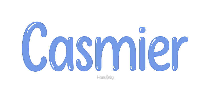 Casmier - Name Meaning and Popularity