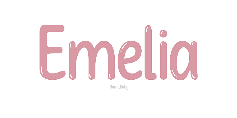 Emelia - Name Meaning and Popularity