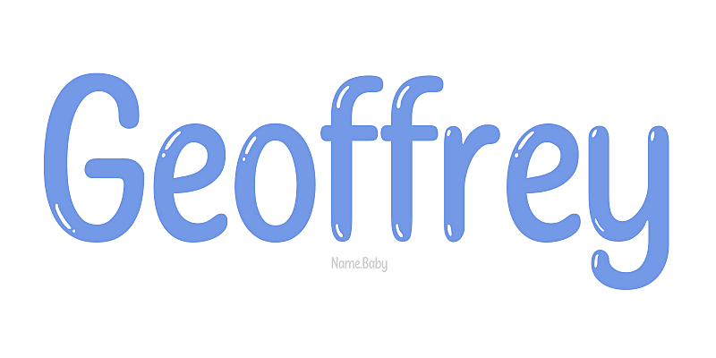 GEOFFREY NAME POPULARITY visual data 4