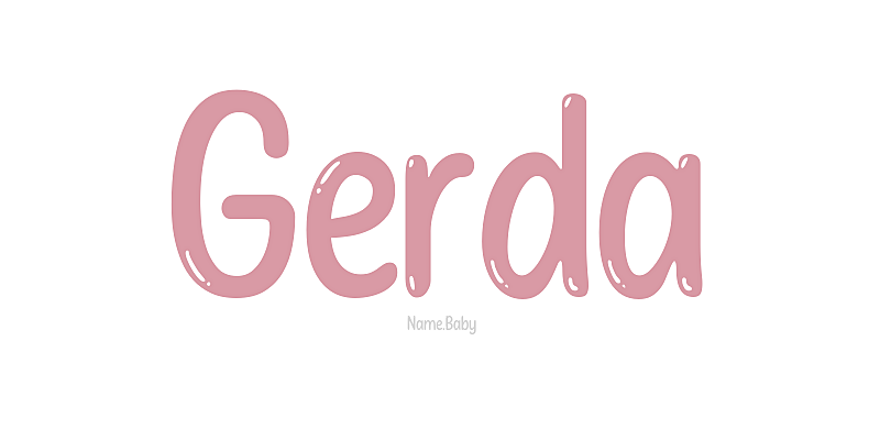 Gerda - Name Meaning and Popularity