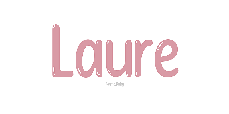 LAURE NAME MEANING visual data 5
