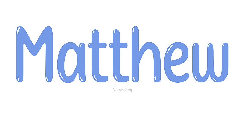 Matthew - Name Meaning and Popularity
