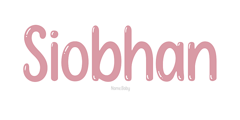 IS SIOBHAN A FEMALE NAME visual data 2